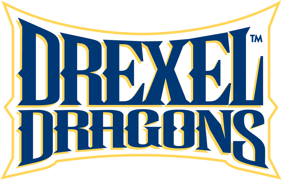 Drexel Dragons 2002-Pres Wordmark Logo DIY iron on transfer (heat transfer)
